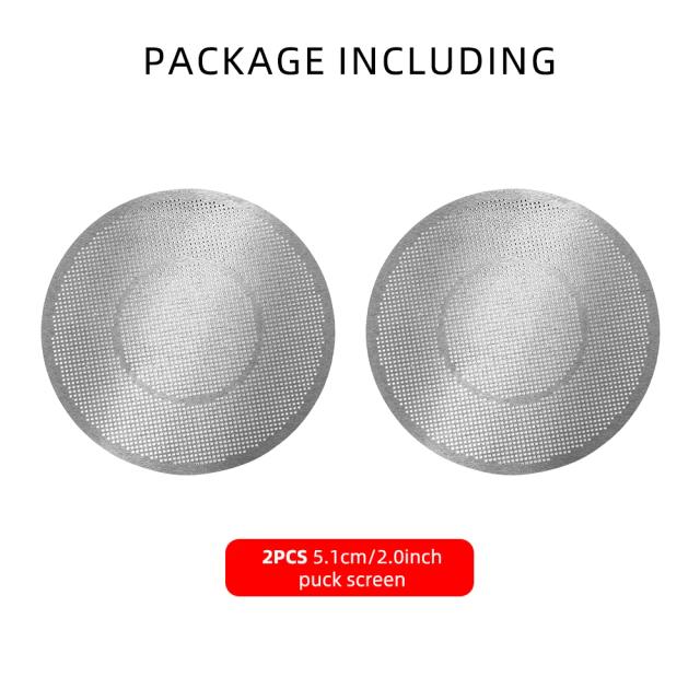 Cesta de Filtro de Café 51mm Aço Inoxidável Dupla Camada