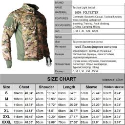 Jaqueta tática com capuz masculina, corta-vento macio, jaqueta bomber, casaco camuflado ciclismo, roupas grossas de caça, roupas leves - Image 2