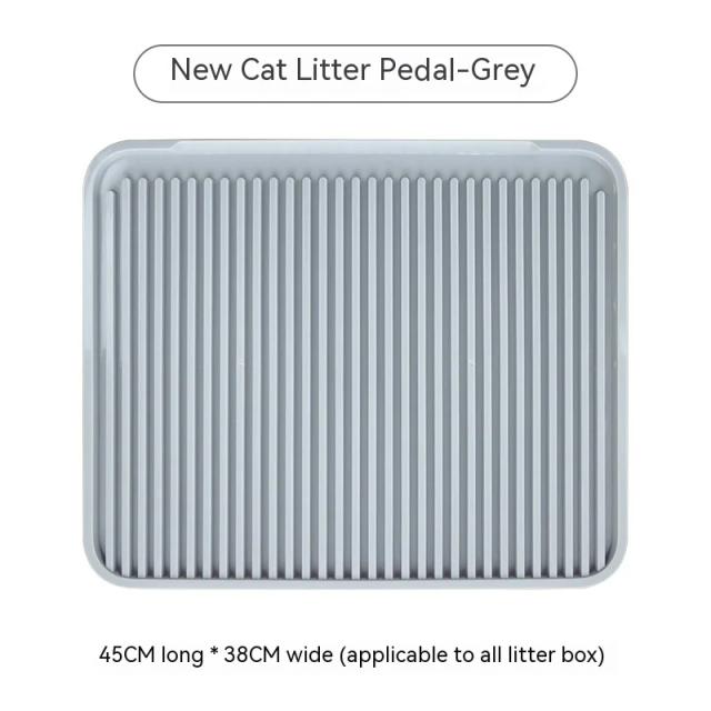 Tapete Antivazamento para Caixa de Areia com Filtro - Acessório Extra Grande para Gatos