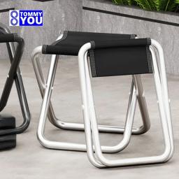 Cadeira dobrável portátil ao ar livre, Combate Assistência Bench, Ultra Light, Foldable Stool, Pesca Stool, Viagem, Camping, metrô, Filas - Image 1