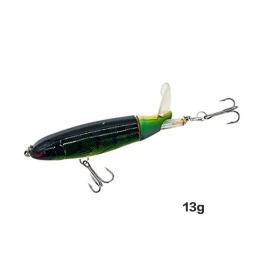 13g/15g/35g topwater isca de pesca whopper popper isca artificial duro plopper macio rotação cauda equipamento de pesca isca de pesca - Image 6