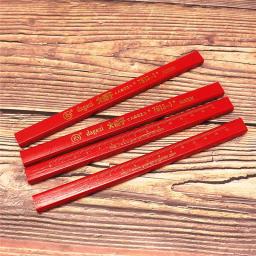 72 pçs plana octogonal carpintaria lápis conjunto com marca de carrapato engenharia desenho marcador profissional ferramenta escrita - Image 2