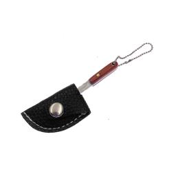 Swayboo Outdoor Camping Mini Machado Faca Lâmina afiada de aço inoxidável Faca Keychian Fixa, Desembalar Expresso Titanium EDC Ferramenta - Image 6
