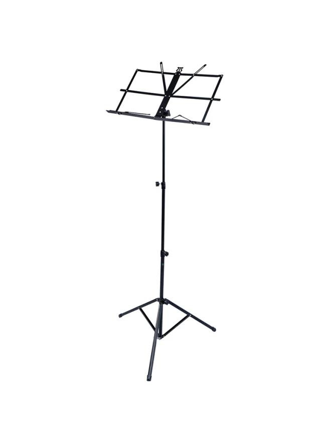 Suporte de Partitura Dobrável GUITTO GSS-03 em Alumínio com Bolsa de Transporte, Tripé Portátil e Altura Ajustável