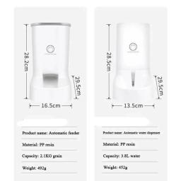 Alimentador automático de grande capacidade para pet, distribuidor de água, fonte para cão e gato, tigela alimentadora, cão suprimentos, 3.8L - Image 6