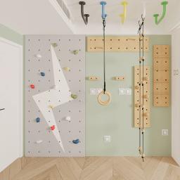 Parede de Escalada Infantil, Quadro De Escalada Interior, Treinamento Físico, Tábua De Escalada, Equipamento De Alongamento - Image 2