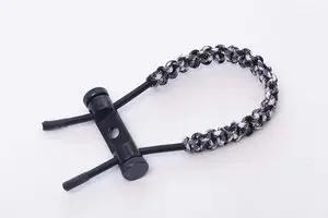 Ajustável trançado Parachute Cord Bow, arco com arco, Wrist Sling, Composto Bow Handle, Caça Acessórios, 19 Colou - Image 1