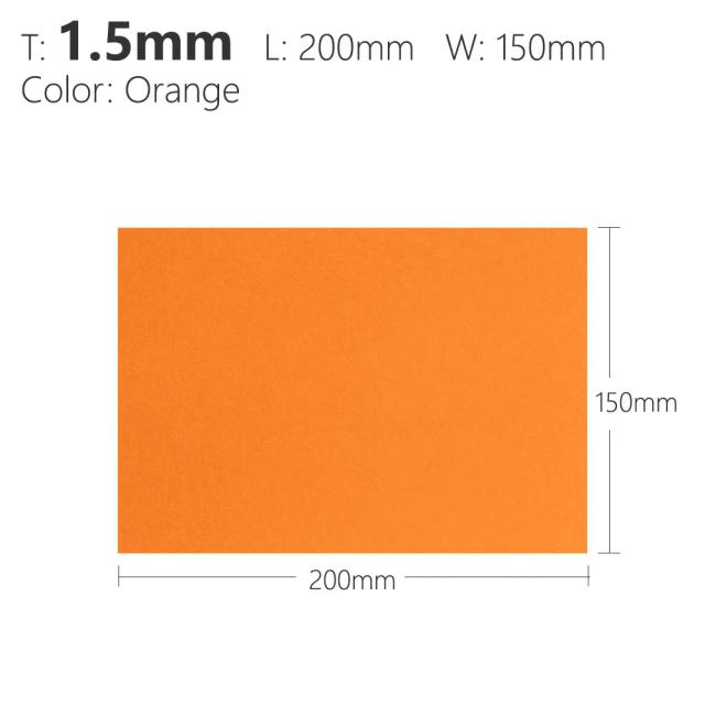 Kydex Folha Termoplástico DIY Bainha Holster Tool Parts 1.5mm
