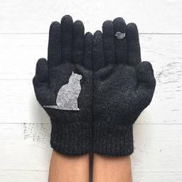Luvas aquecidas ao ar livre para homens e mulheres, luvas quentes para o tempo frio, outono e inverno - Image 3