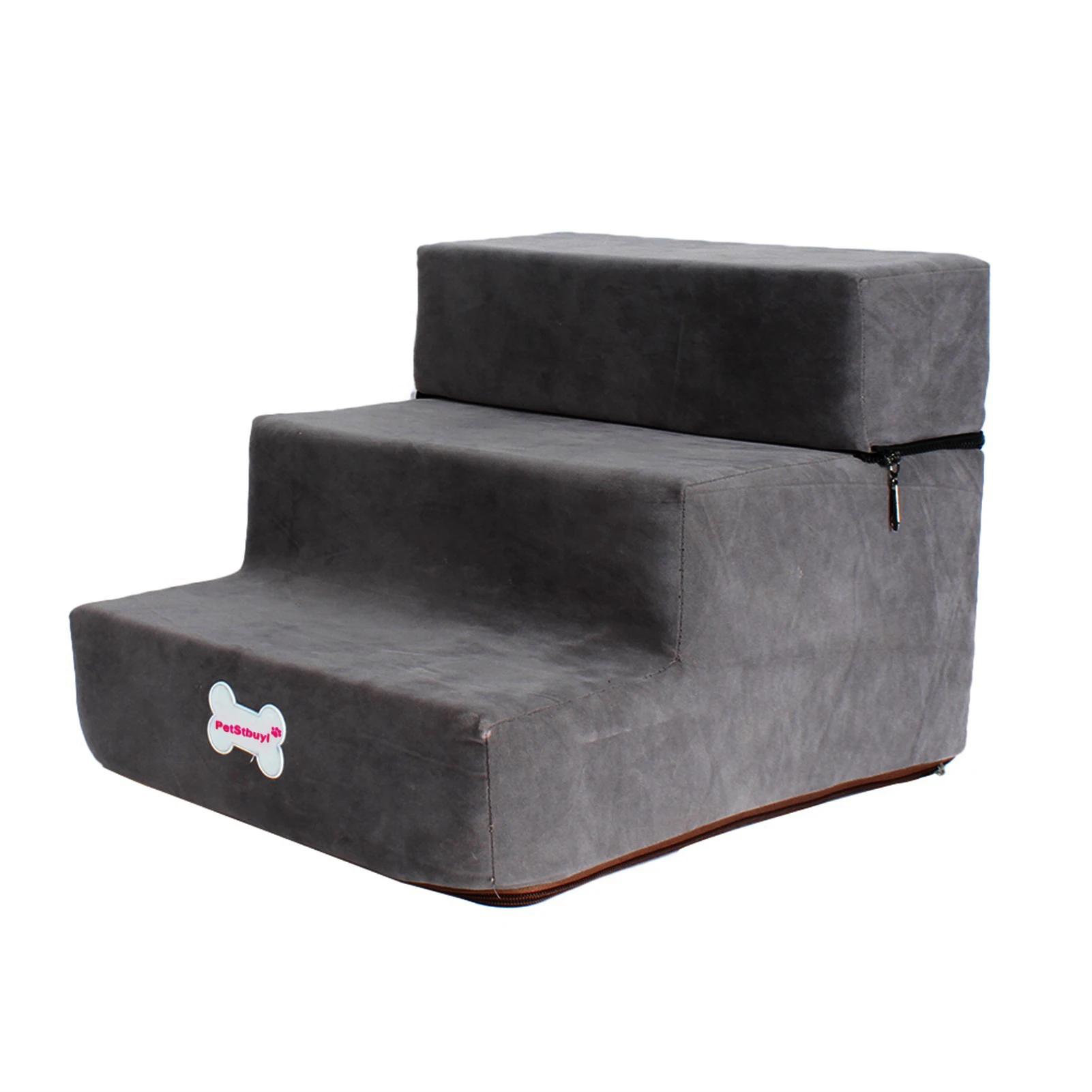 Esponja lavável portátil Escadas para Animais de Estimação, 3 Camadas, Sofá-cama para cão e gato, Anti-Slip Pet Supplies - Image 1