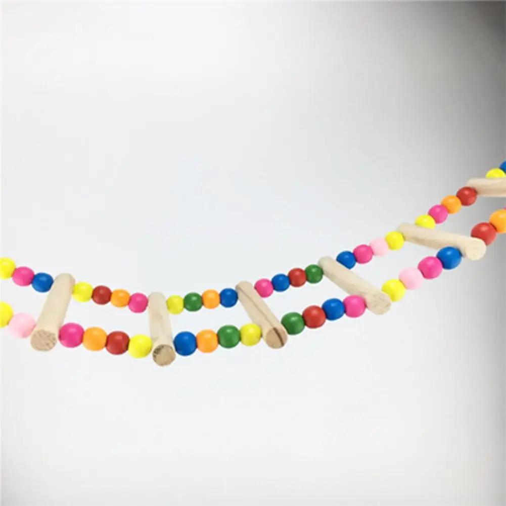 Pendurado Pássaro Mastigando Brinquedos para Papagaio, Rede para Periquitos, Calopsita e Agapornis, Acessórios para Gaiola, Escadas - Image 1