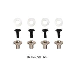 Kits de viseira de hóquei no gelo acessórios capacete parafusos arruelas porcas equipamentos de reposição de segurança esporte hóquei - Image 2