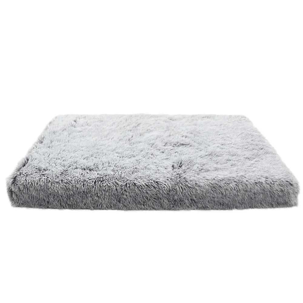 Soft Plush Pet Bed Mat, Almofada calmante removível, Grande limpeza, filhotes de cachorro, cão e gato suprimentos - Image 3