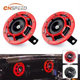Explosão elétrica Tom Air Chifre Kit, Red Hella, Super alto, compacto para motocicleta, carro, 12V, 115 DB, 003399801, 2Pcs Set - Image 1