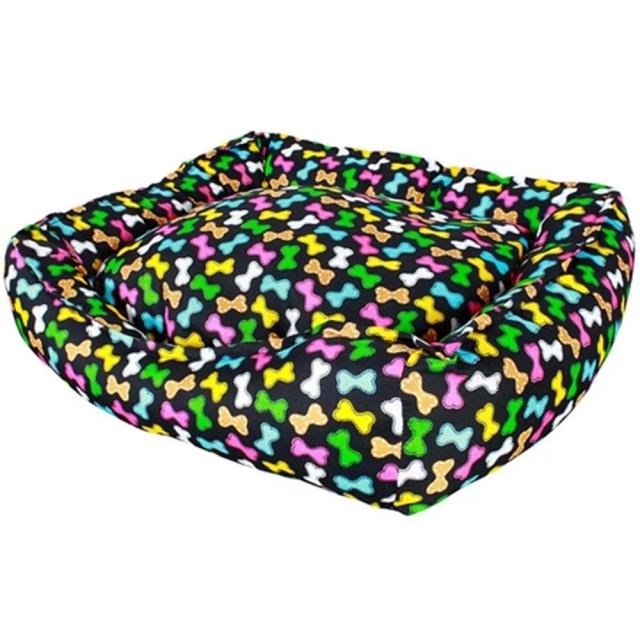 Cama Caminha Eco Pet com Almofada Lavável e Anti-alérgica para Cães e Gatos - M Bf Colchões