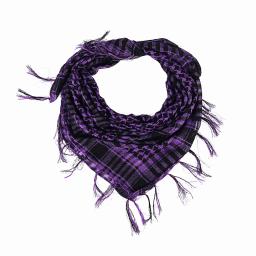 Xale de caminhada ao ar livre masculino com borla, lenço xadrez deserto, árabe militar, turbante tático do exército, máscara - Image 3