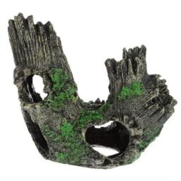 Moss-like Root Paisagismo Decoração para Aquário De Peixes, Aquário De Resina Decorativa, Buraco De Árvore Para Caverna De Camarão, Tanque De Peixes De Família - Image 1