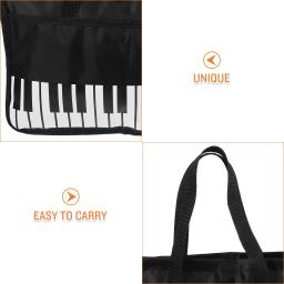 Pacote de partituras musicais bolsa de pontuação musical bolsa de notas de guitarra lindo estudante de armazenamento - Image 2
