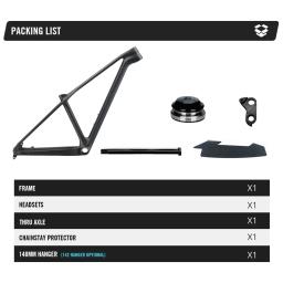 2022 lexon 29 full carbon mtb frame impulso da bicicleta de montanha 148mm hardtail frameset da bicicleta 15/17/19 polegadas super leve peças de ciclismo - Image 6