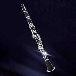Profissional mini flauta doce clarinete, flauta branca, luxo transversal, instrumento musical infantil, instrumento eletrônico de sopro - Image 4