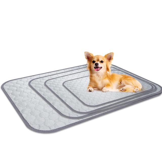 Esteira Refrigerante para Cães e Gatos - Cama Lavável e Respirável para Animais de Estimação de Todos os Tamanhos