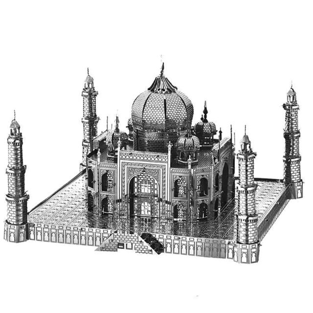 Modelos de Puzzle 3D em Metal do Taj Mahal: Kits de Montagem a Laser para Crianças DIY