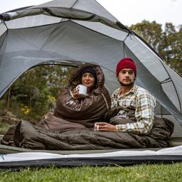 Naturehike-Envelope Algodão Saco De Dormir Com Capuz, Camping Ao Ar Livre, Caminhadas, Novo, U250S - Image 3