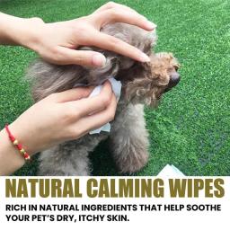 Toalhetes de limpeza para animais de estimação, toalhetes para cães, cachorrinho e gatinho, orelhas e olhos, produtos de higiene, 40PCs - Image 6