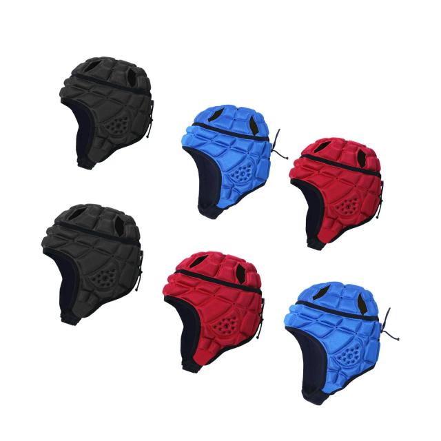 Capacete acolchoado para crianças: proteção macia para rugby, futebol e patinação