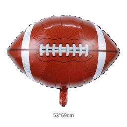 Balão de alumínio estilo disney para crianças, bola de futebol americano, brinquedo aniversário - Image 2