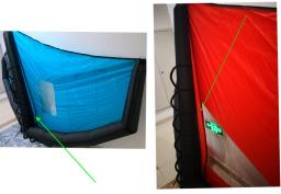 Inflável Kite Foil Wing para Windsurf, Foil Wing, Hydrofoil, 4-6m, fibra melhorada - Image 5