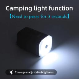 PACOONE-Mini Compressor de ar portátil Bomba de inflação ao ar livre Almofada de ar sem fio, cama bomba de ar - Image 6