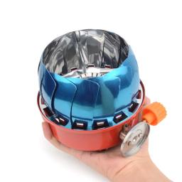 Fogão ao ar livre portátil à prova de vento, fogão a gás, queimador de piquenique, saco de armazenamento, caminhadas, 2800W - Image 4