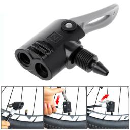 Acessório de ciclismo bicicleta ciclo pneu tubo substituição presta cabeça dupla bomba ar adaptador válvula útil componente bomba - Image 1