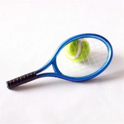 Casa Raquete De Tênis E Conjunto De Bola, Mini Simulação Equipamentos Esportivos, Fotografia Props Kit para Crianças, Ao Ar Livre, Dropshipping - Image 1