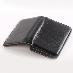 Porta-Cartão de Grande Capacidade, Caixa de Presente De Couro Litchi, Ímã Avançado, Nome Comercial, Venda Por Atacado, Local, 1 Pc - Image 1