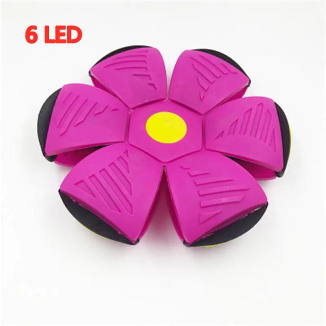 Disco de Luz LED UFO Voador para Crianças - Brinquedo Divertido para Jardins e Jogos ao Ar Livre