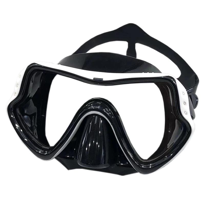 Óculos de natação profissional impermeável Soft Silicone, óculos UV para homens e mulheres, máscara de mergulho - Image 1