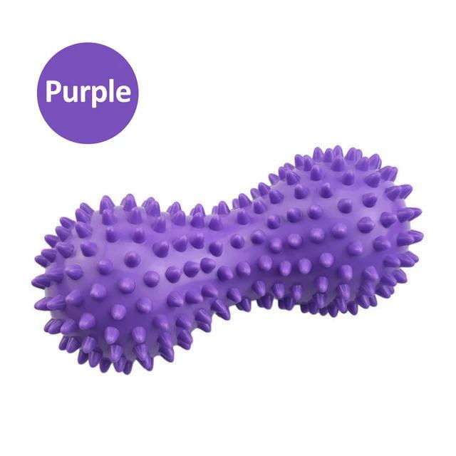 Bola de Massagem Amendoim PVC 15cm Alívio de Tensão Muscular