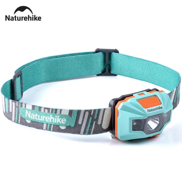 Farol LED Naturehike Super Brilho Ultraleve USB Carregável para Camping e Pesca