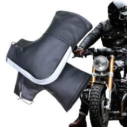Luvas de pára-brisa, Scooter Hand Warmer para Snowmobile, Tampa da bicicleta, Windproof, Quente, Bateria, Inverno - Image 1