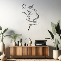 Decorações de parede de arte realista, pingentes, decoração artística, adesivos de parede para crianças, decalques de flores - Image 5