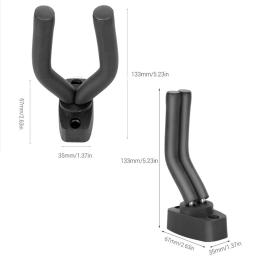 Suporte de parede para guitarra acústica, ganchos de parede, peças e acessórios, instrumento doméstico, display LED, luz - Image 3