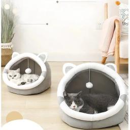 Cama removível do resto do cão, Gatos dormindo casa, Almofada macia para animal de estimação, Cama - Image 2