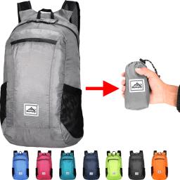 Ultraleve Portátil Mochila Dobrável, Folding Montanhismo Saco, ao ar livre, Escalada, Ciclismo, Viagem Mochila, Caminhadas Daypack, 18L - Image 1