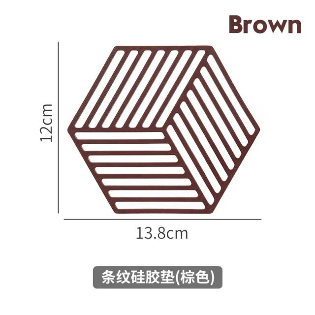 Conjunto de 4/6 Pratos de Secagem de Silicone Multifuncionais Resistente ao Calor para Utensílios de Mesa e Acessórios de Cozinha