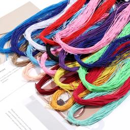 Elastic Cord Beading Threads, Stretch String para Fazer Jóias, Cordões de Fabricação de Tecido, Pulseiras DIY, Pulseiras Trançadas Apx, 1mm, 25 jardas - Image 4