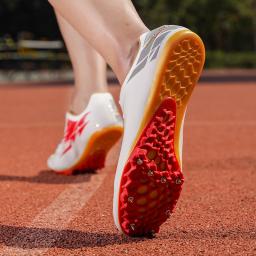 Unissex atletismo spikes cleat sprint sapatos homem pista de eventos de campo macio e leve profissional atlético runing salto tênis - Image 3