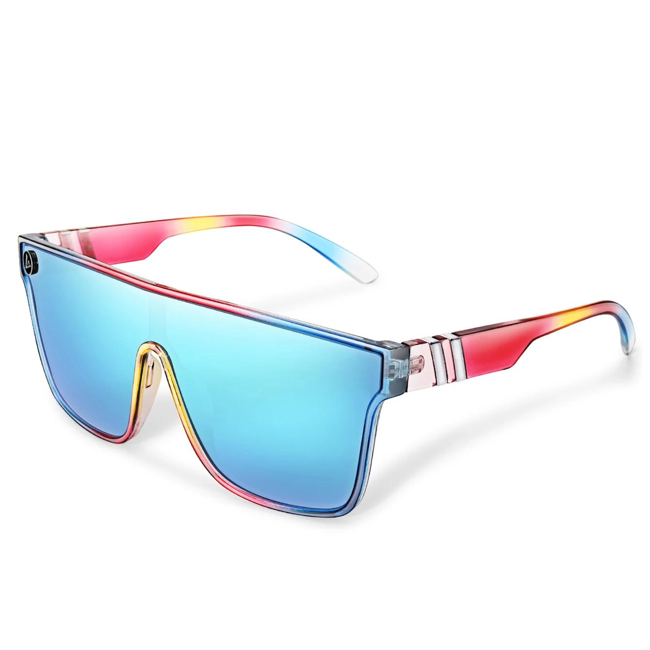 Óculos de sol à prova de vento para homens e mulheres, ao ar livre, ciclismo, pesca, condução, óculos, esportes, luxo, multi color, UV400 - Image 1