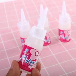 Cola líquida de silicone transparente para crianças, adesivo, colagem, papel, artesanato, segurança, ferramenta Home, escritório, escola, papelaria, 30ml - Image 4